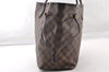 Authentic Louis Vuitton Damier Neverfull MM Shoulder Tote Bag N51105 LV 9463I