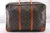 Authentic Louis Vuitton Monogram Sirius 45 Travel Boston Bag M41408 LV 9464I