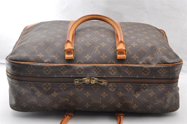Authentic Louis Vuitton Monogram Sirius 45 Travel Boston Bag M41408 LV 9464I