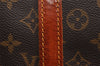 Authentic Louis Vuitton Monogram Sirius 45 Travel Boston Bag M41408 LV 9464I