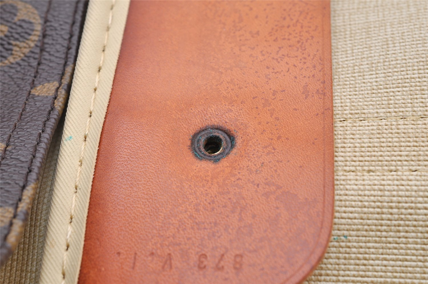 Authentic Louis Vuitton Monogram Sirius 45 Travel Boston Bag M41408 LV 9464I