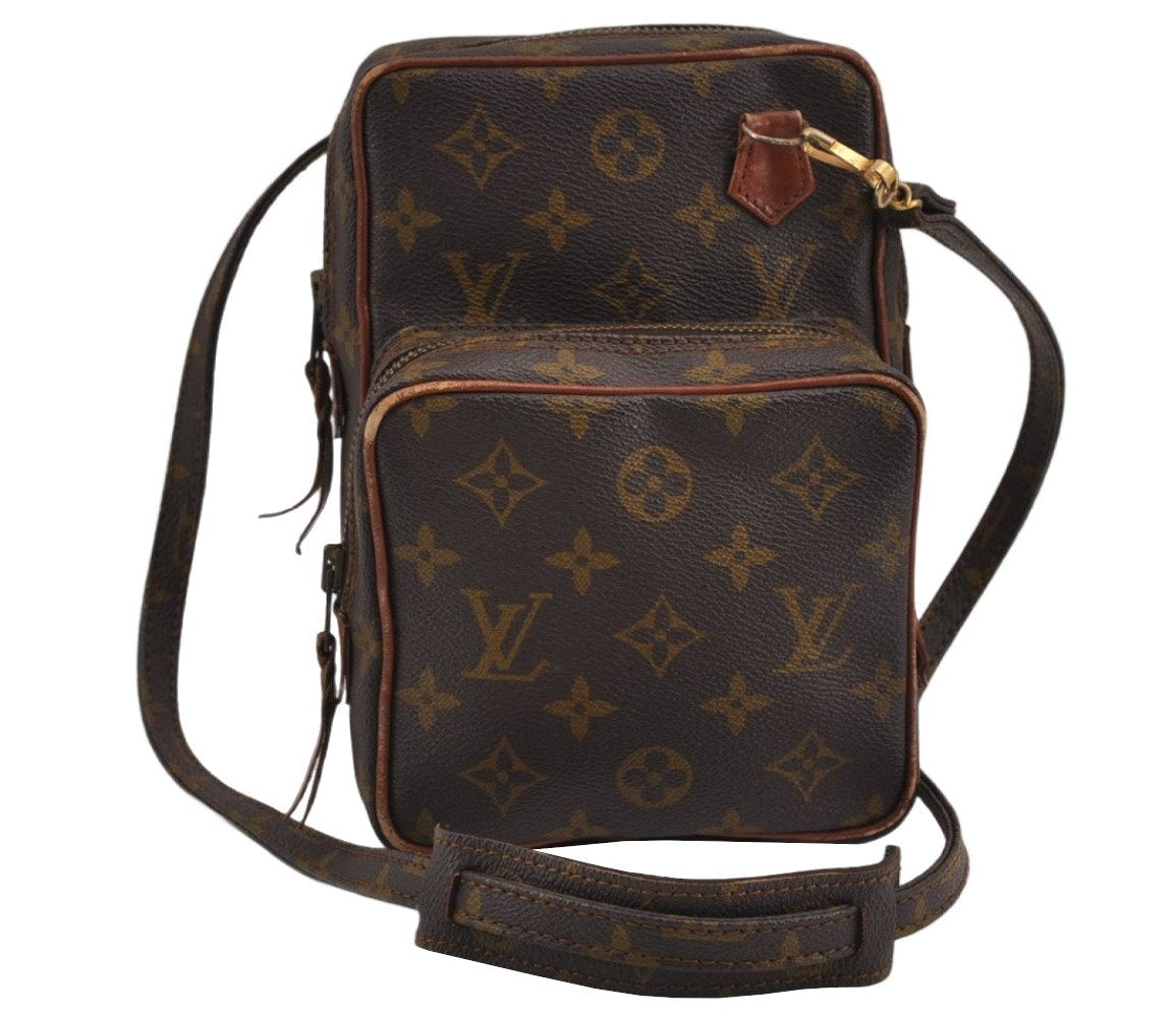 Authentic Louis Vuitton Monogram Amazone Shoulder Cross Body Bag Old Model 9464J