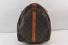 Authentic Louis Vuitton Monogram Keepall Bandouliere 55 M41414 Boston Bag 9465J