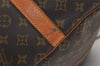 Authentic Louis Vuitton Monogram Keepall Bandouliere 55 M41414 Boston Bag 9465J