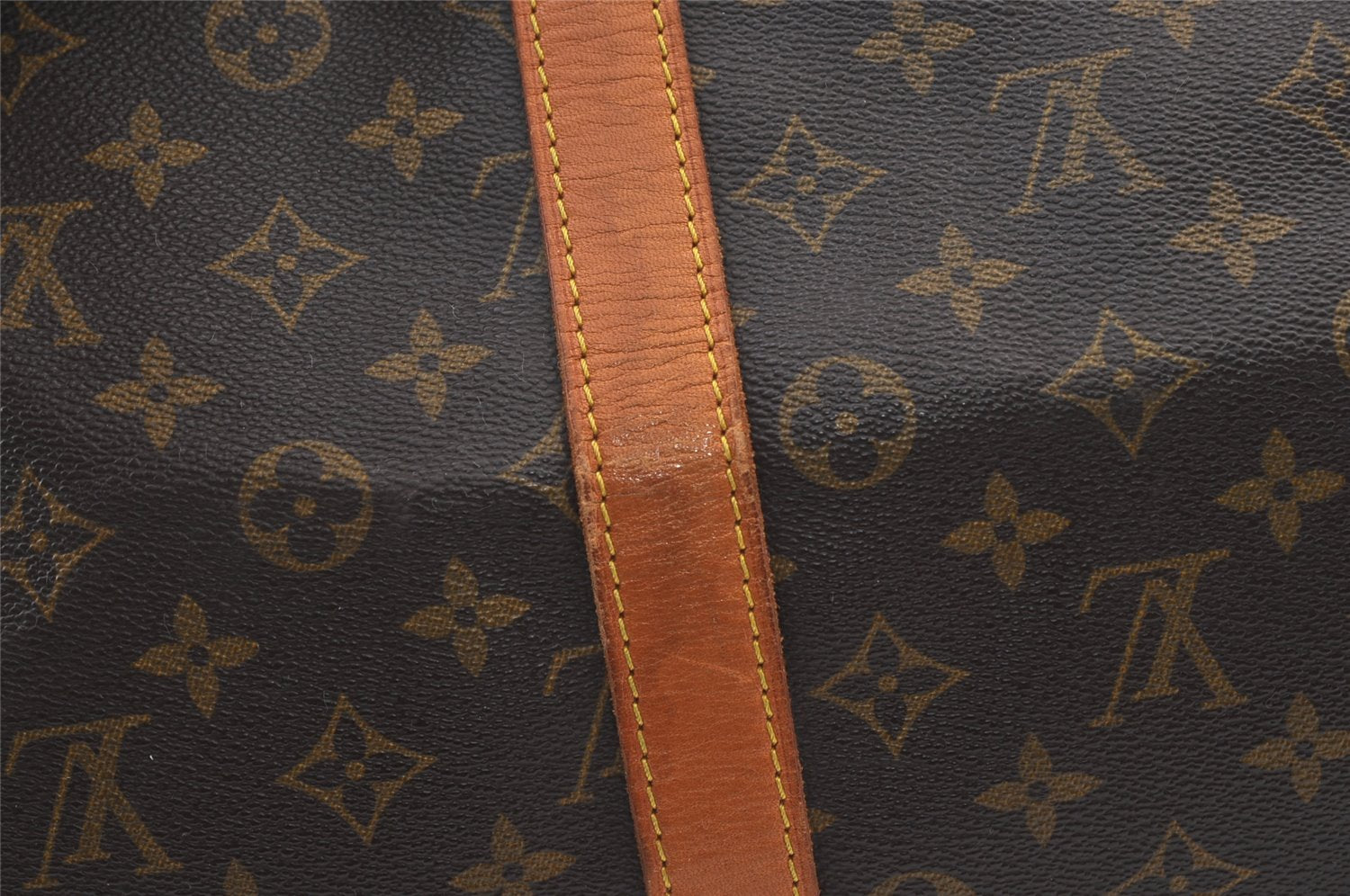 Authentic Louis Vuitton Monogram Keepall Bandouliere 55 M41414 Boston Bag 9465J