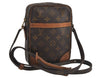 Authentic Louis Vuitton Monogram Danube Shoulder Cross Body Bag M45266 LV 9466I