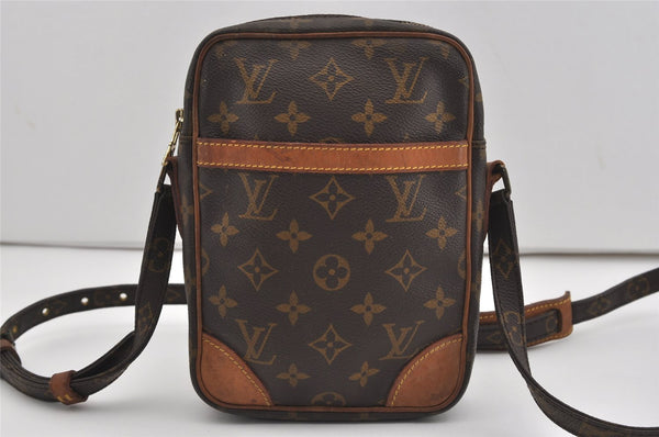 Authentic Louis Vuitton Monogram Danube Shoulder Cross Body Bag M45266 LV 9466I