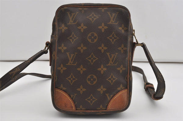 Authentic Louis Vuitton Monogram Danube Shoulder Cross Body Bag M45266 LV 9466I