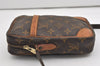 Authentic Louis Vuitton Monogram Danube Shoulder Cross Body Bag M45266 LV 9466I