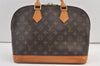 Authentic Louis Vuitton Monogram Alma Hand Bag Purse M51130 LV 9466J