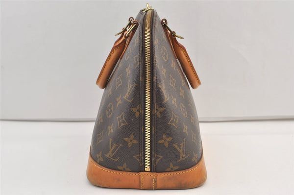 Authentic Louis Vuitton Monogram Alma Hand Bag Purse M51130 LV 9466J