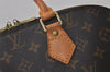 Authentic Louis Vuitton Monogram Alma Hand Bag Purse M51130 LV 9466J