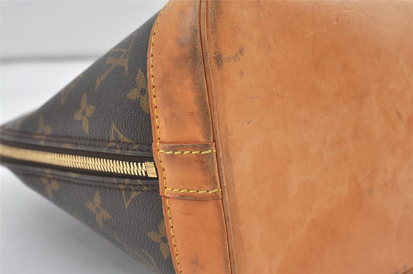 Authentic Louis Vuitton Monogram Alma Hand Bag Purse M51130 LV 9466J