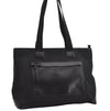 Authentic GUCCI Vintage Shoulder Tote Bag GG Canvas Leather 34339 Black 9467I