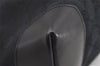 Authentic GUCCI Vintage Shoulder Tote Bag GG Canvas Leather 34339 Black 9467I