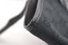Authentic GUCCI Vintage Shoulder Tote Bag GG Canvas Leather 34339 Black 9467I