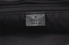 Authentic GUCCI Vintage Shoulder Tote Bag GG Canvas Leather 34339 Black 9467I