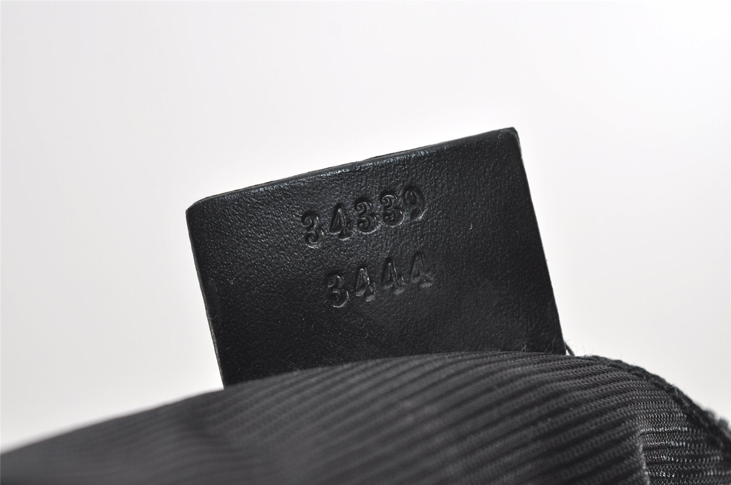 Authentic GUCCI Vintage Shoulder Tote Bag GG Canvas Leather 34339 Black 9467I