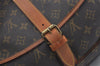Authentic Louis Vuitton Monogram Saumur 35 Shoulder Cross Bag M42254 LV 9468I