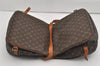 Authentic Louis Vuitton Monogram Saumur 35 Shoulder Cross Bag M42254 LV 9468I