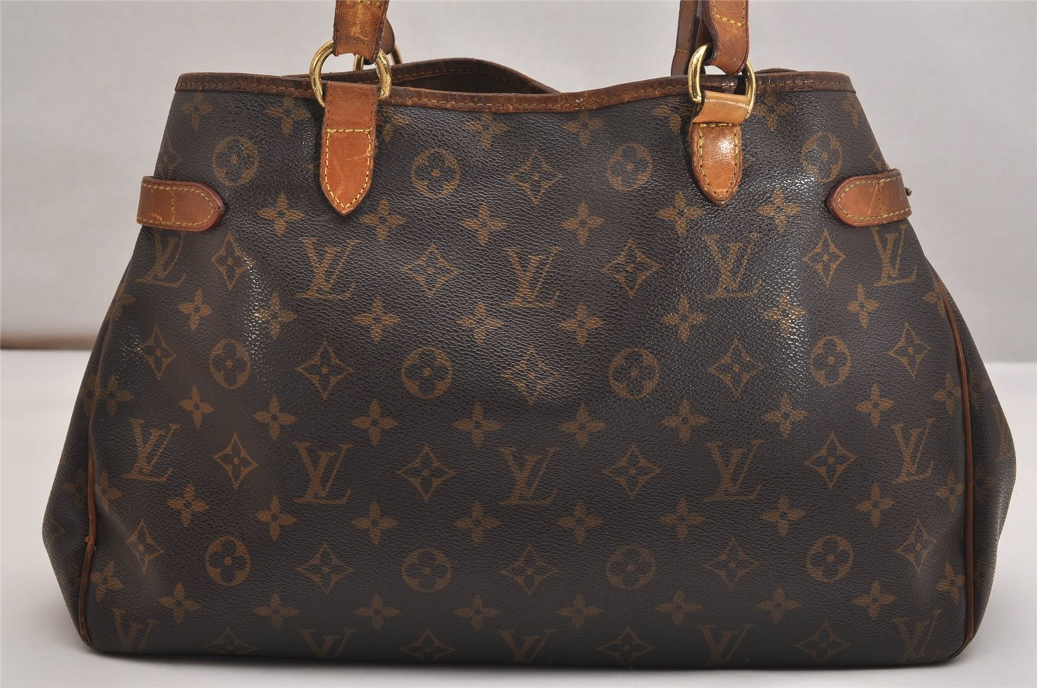 Authentic Louis Vuitton Monogram Batignolles Horizontal Tote Bag M51154 LV 9468J