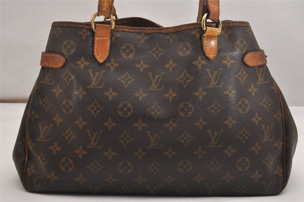 Authentic Louis Vuitton Monogram Batignolles Horizontal Tote Bag M51154 LV 9468J
