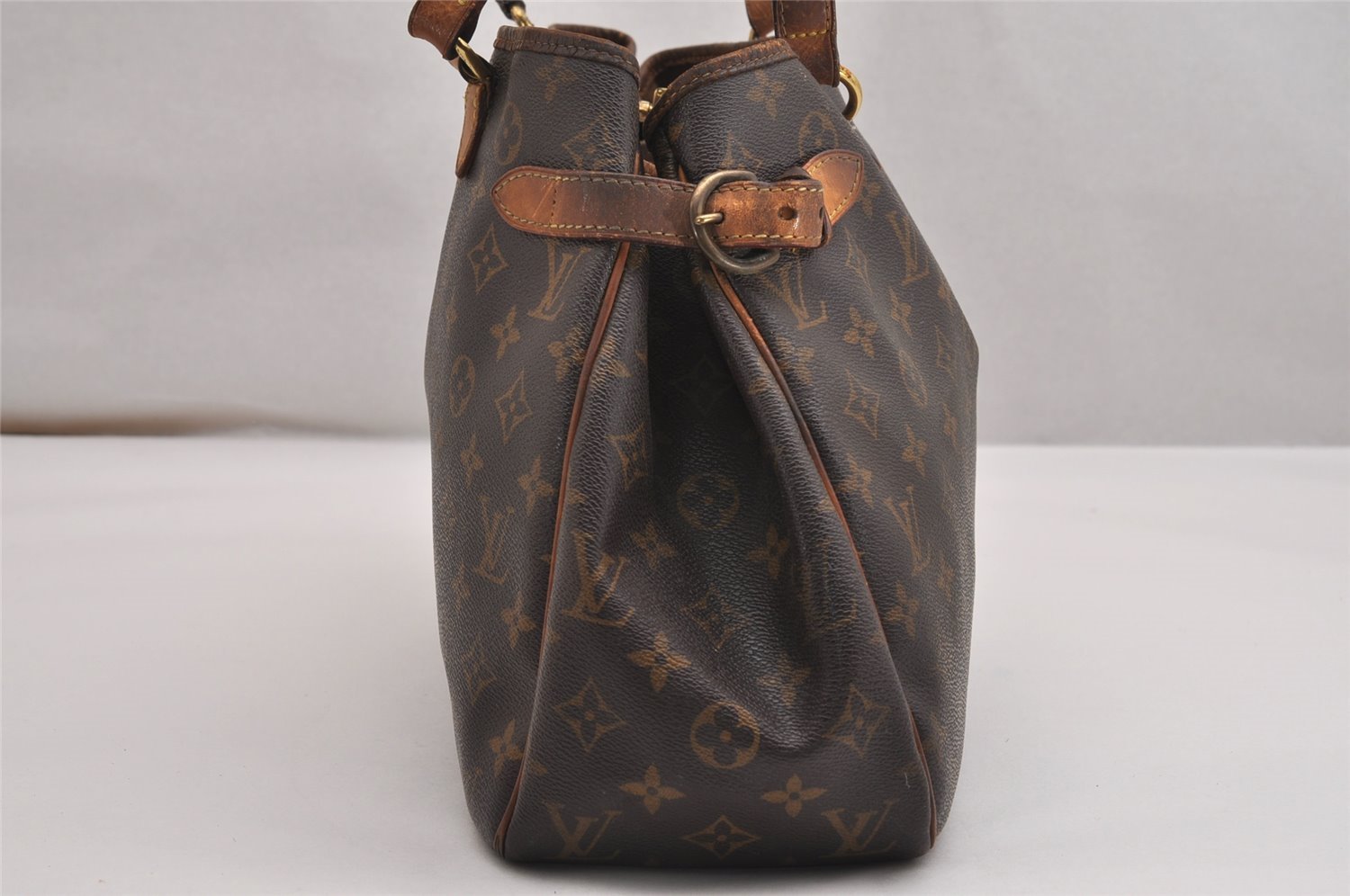 Authentic Louis Vuitton Monogram Batignolles Horizontal Tote Bag M51154 LV 9468J