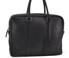 Authentic PRADA Vintage Leather Nappa 2Way Briefcase Business Bag Black 9469I