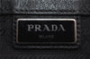 Authentic PRADA Vintage Leather Nappa 2Way Briefcase Business Bag Black 9469I