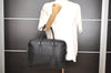 Authentic PRADA Vintage Leather Nappa 2Way Briefcase Business Bag Black 9469I