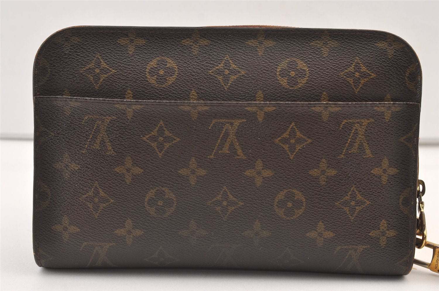 Authentic Louis Vuitton Monogram Orsay Clutch Hand Bag Purse M51790 LV 9469J