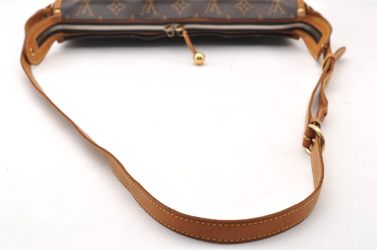Auth Louis Vuitton Monogram Popincourt Long Shoulder Cross Bag M40008 LV 9470I