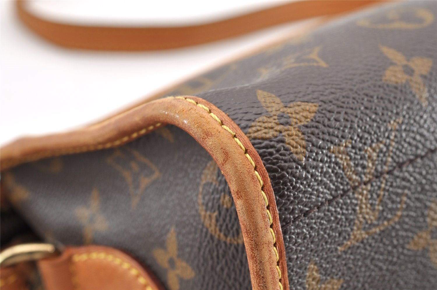 Auth Louis Vuitton Monogram Popincourt Long Shoulder Cross Bag M40008 LV 9470I