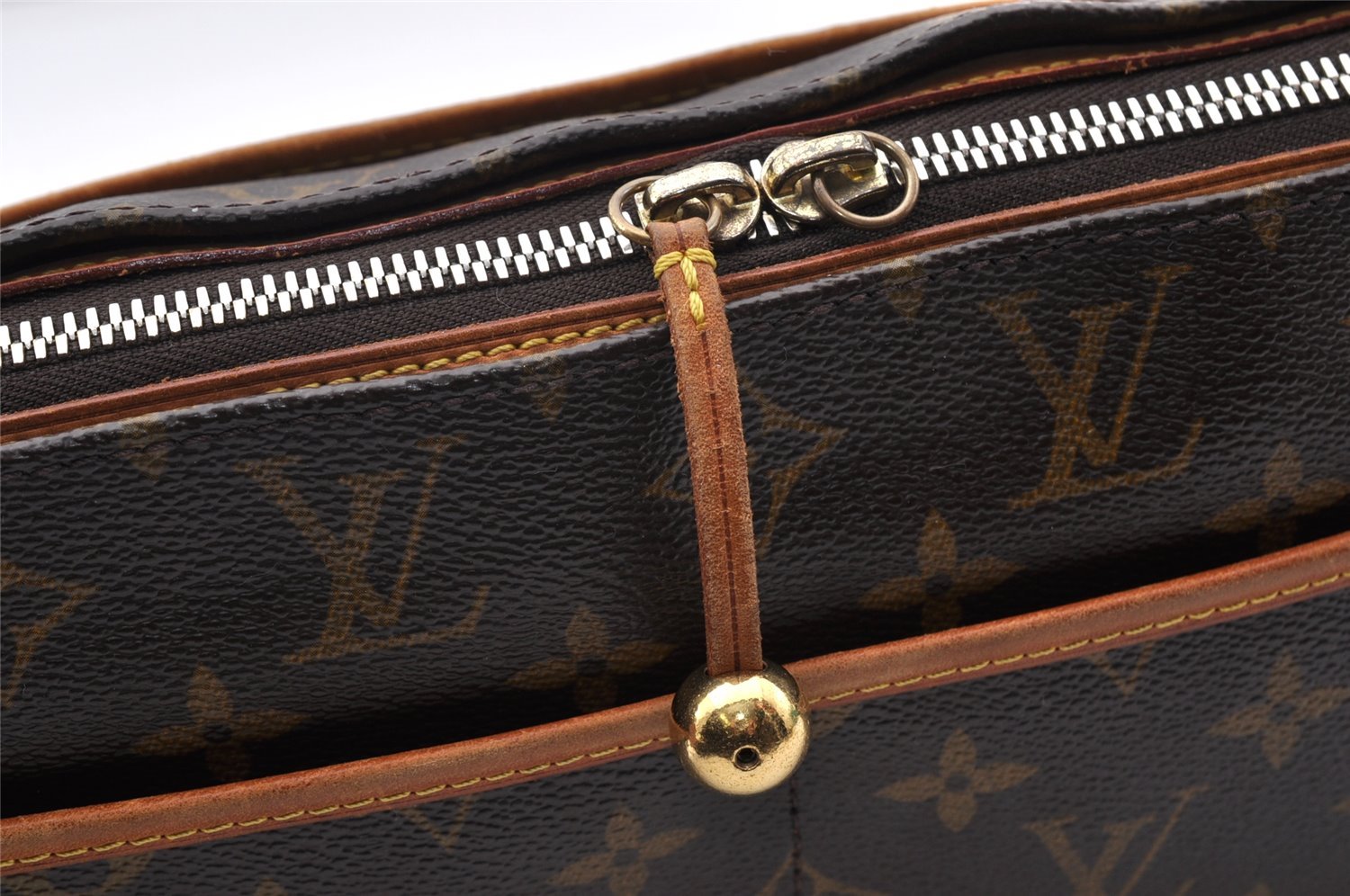 Auth Louis Vuitton Monogram Popincourt Long Shoulder Cross Bag M40008 LV 9470I