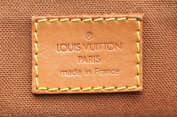 Auth Louis Vuitton Monogram Popincourt Long Shoulder Cross Bag M40008 LV 9470I