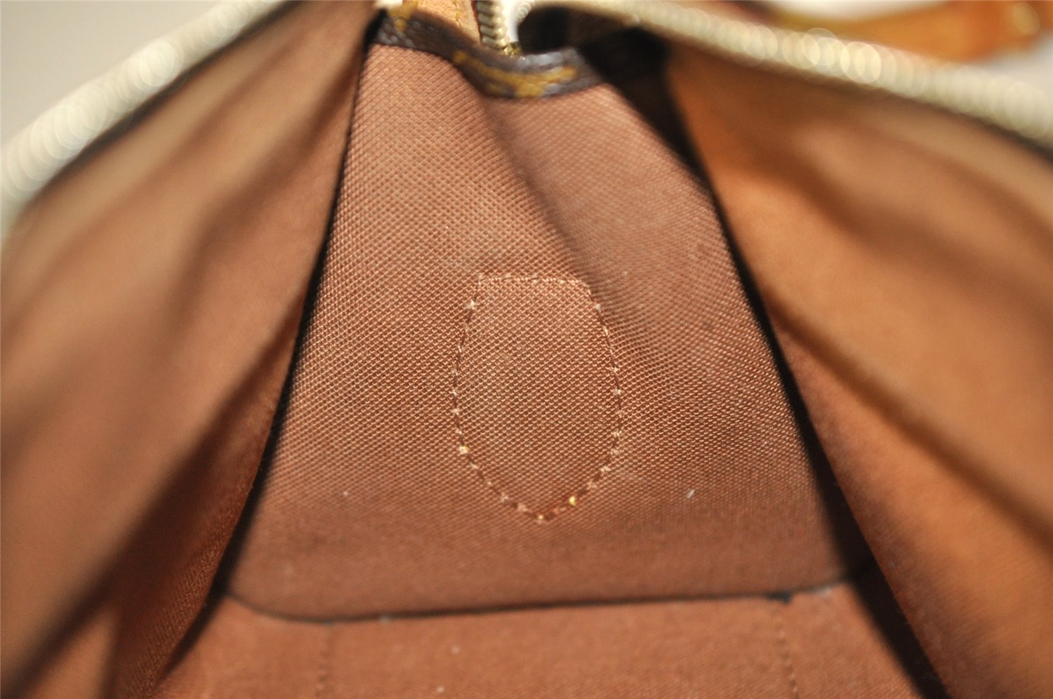 Auth Louis Vuitton Monogram Popincourt Long Shoulder Cross Bag M40008 LV 9470I