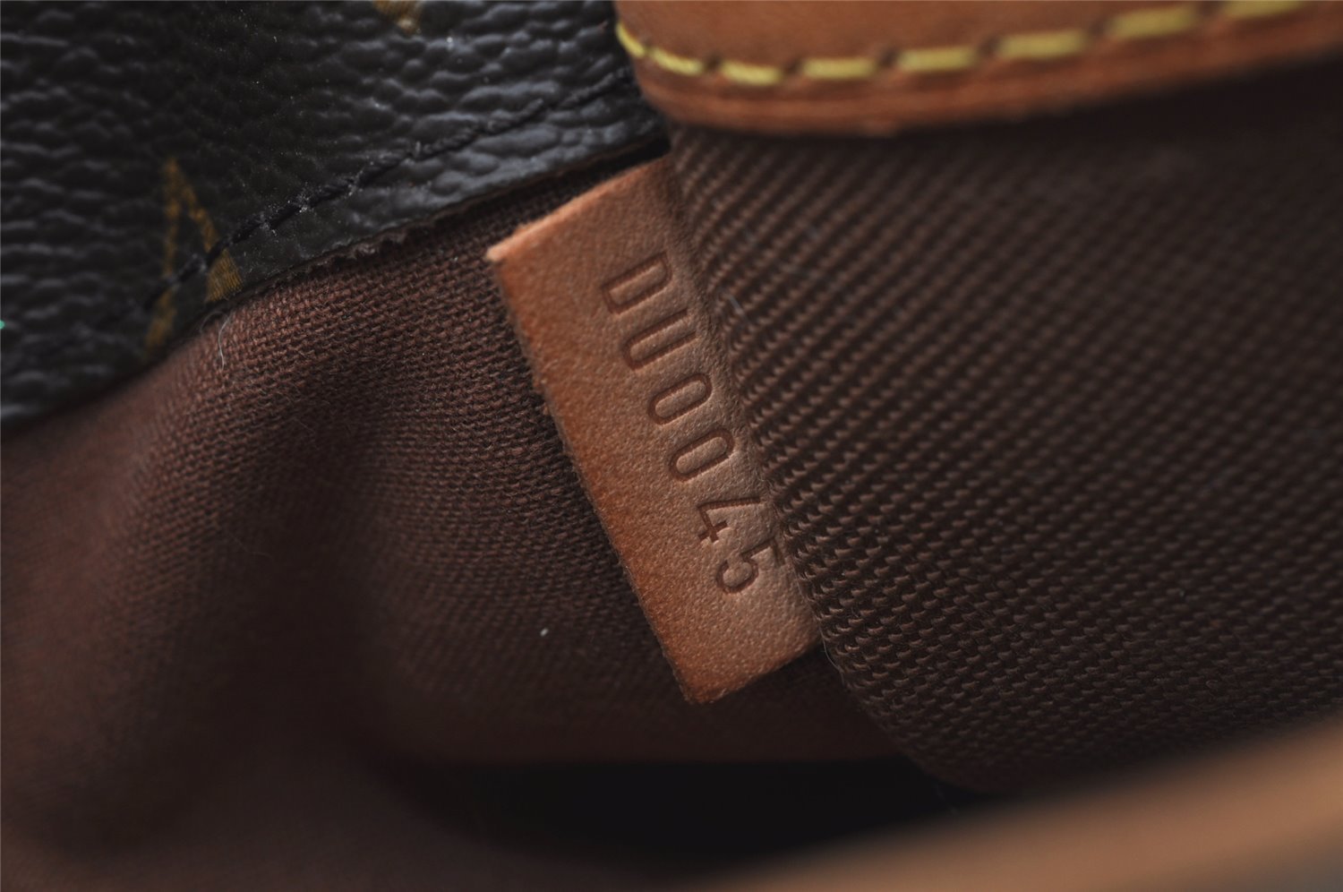 Auth Louis Vuitton Monogram Popincourt Long Shoulder Cross Bag M40008 LV 9470I