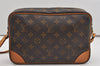 Authentic Louis Vuitton Monogram Trocadero 27 Shoulder Cross Bag M51274 LV 9471I