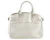 Authentic Louis Vuitton Epi Passy PM Hand Bag Purse White M5926J LV 9472I