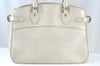 Authentic Louis Vuitton Epi Passy PM Hand Bag Purse White M5926J LV 9472I
