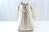 Authentic Louis Vuitton Epi Passy PM Hand Bag Purse White M5926J LV 9472I