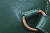 Authentic Louis Vuitton Epi Cluny Shoulder Bag Purse Green M52254 LV 9473I