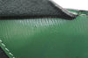 Authentic Louis Vuitton Epi Cluny Shoulder Bag Purse Green M52254 LV 9473I
