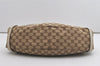 Authentic GUCCI Abbey Shoulder Tote Bag GG Canvas Leather 130736 Brown 9476I