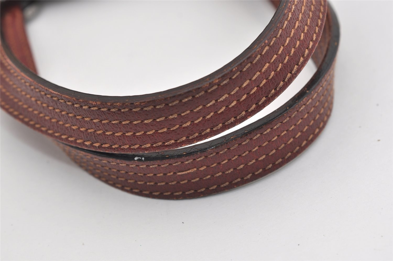 Authentic GUCCI Vintage Shoulder Tote Bag GG Canvas Leather 113019 Brown 9477I