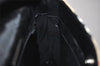 Authentic BURBERRY Nova Check Shoulder Cross Body Bag Purse Leather Black 9477J