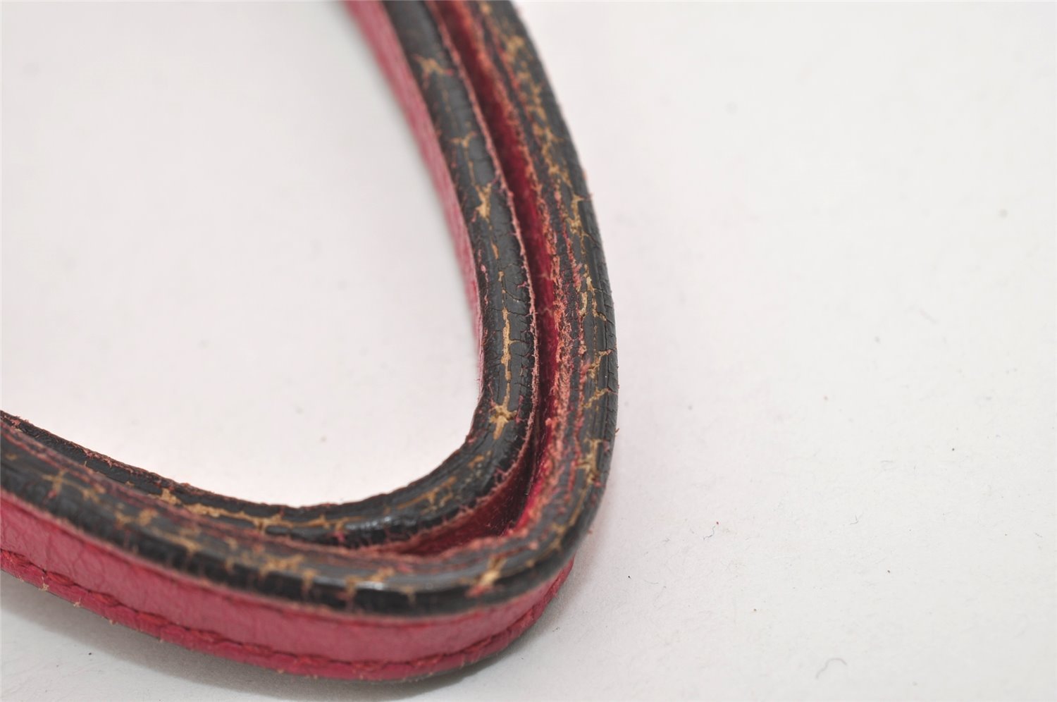 Authentic GUCCI Vintage Swing Large Shoulder Tote Bag Leather 354397 Pink 9479I