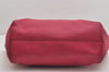 Authentic GUCCI Vintage Swing Large Shoulder Tote Bag Leather 354397 Pink 9479I