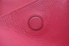 Authentic GUCCI Vintage Swing Large Shoulder Tote Bag Leather 354397 Pink 9479I