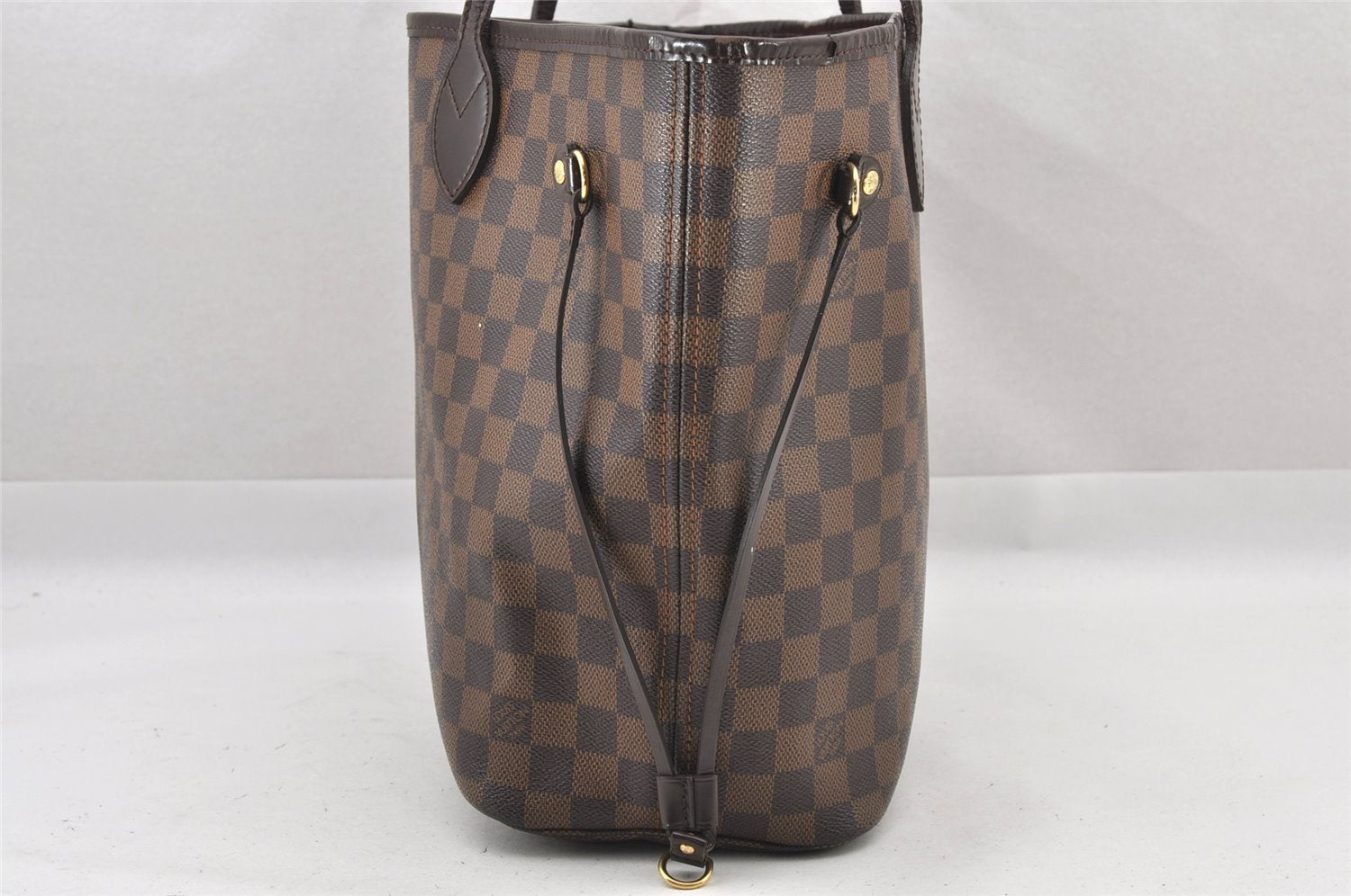 Authentic Louis Vuitton Damier Neverfull MM Shoulder Tote Bag N51105 LV 9480I